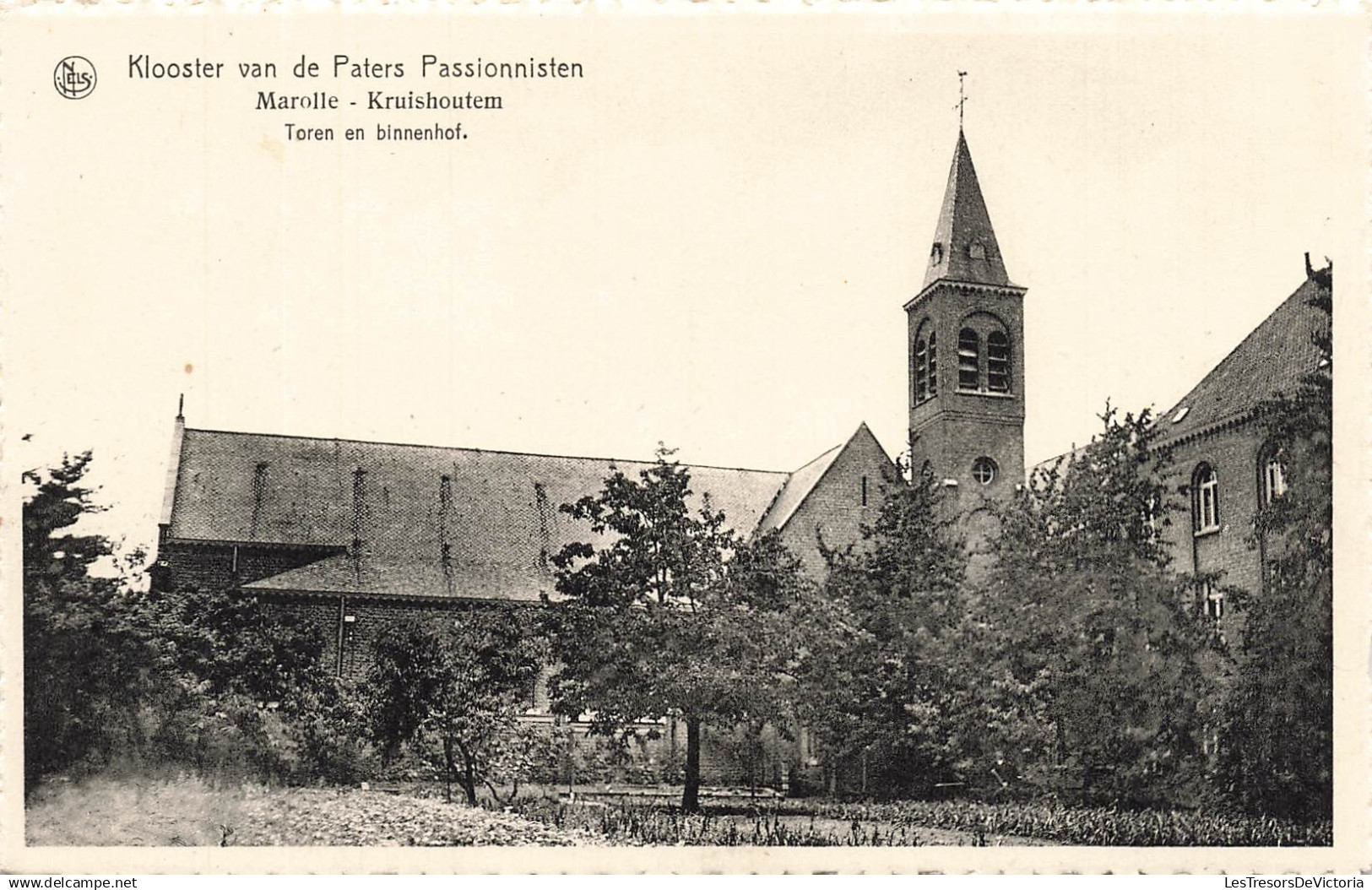 BELGIQUE - Kruishoutem - Marolle - Klooster van de Paters Passionnisten - Edit Nels - Carte Postale Ancienne