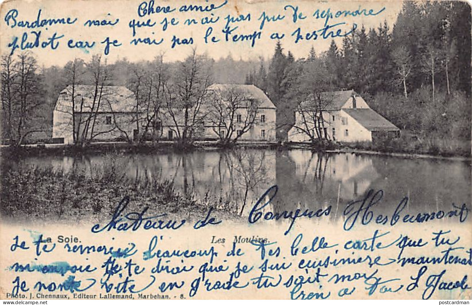 Belgique - LA SOIE Herbeumont (Lux.) Les Moulins