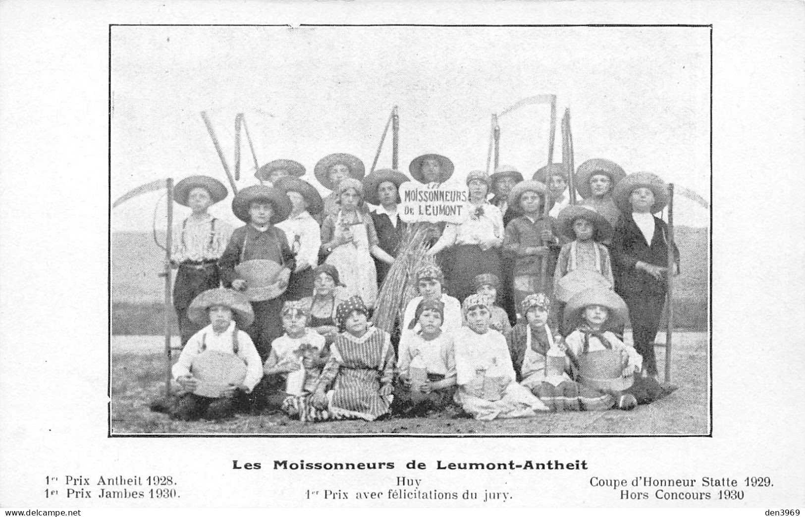 Belgique - Les Moissonneurs de LEUMONT-ANTHEIT par Wanze - Prix à Jambes, Huy, Statte