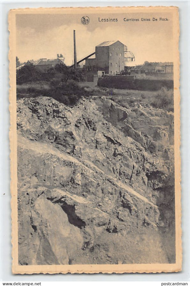 Belgique - LESSINES (Hainaut) Carrières Unies De Rock