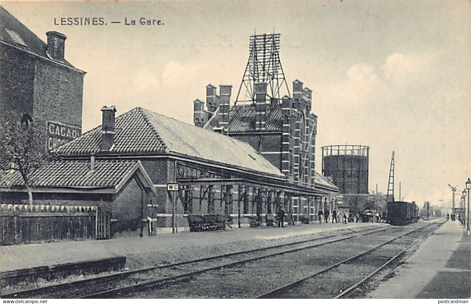 Belgique - LESSINES (Hainaut) La Gare
