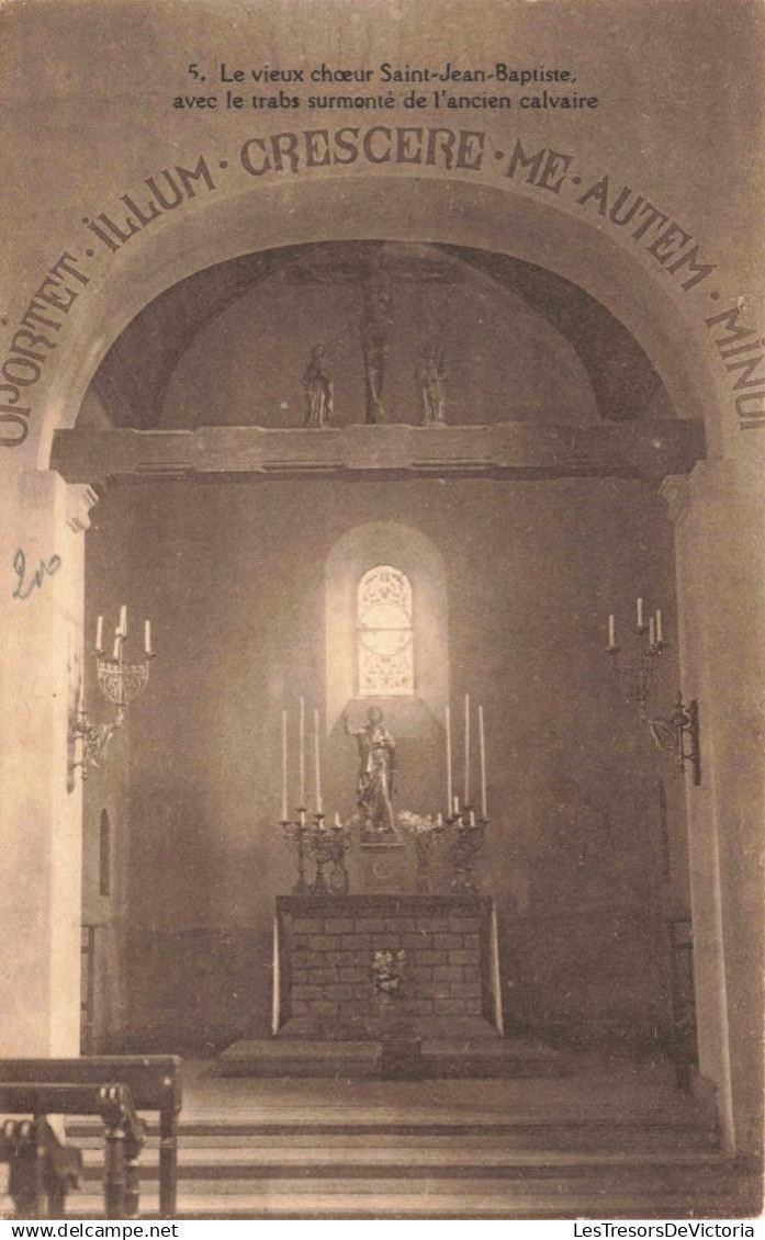 BELGIQUE - Liège - Eglise Millénaire de Roloux - Le vieux chœur Saint Jean Baptiste - Carte Postale Ancienne