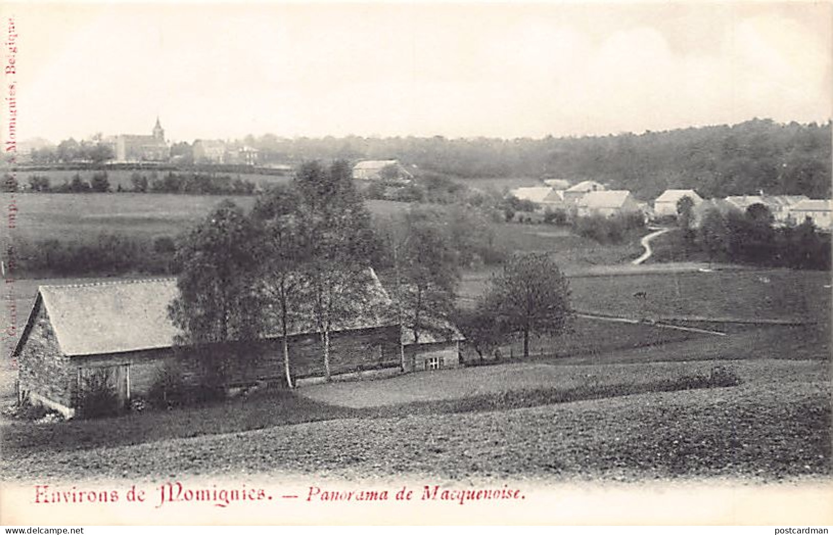 Belgique - MACQUENOISE (Hainaut) Environs de Momignies - Panorama