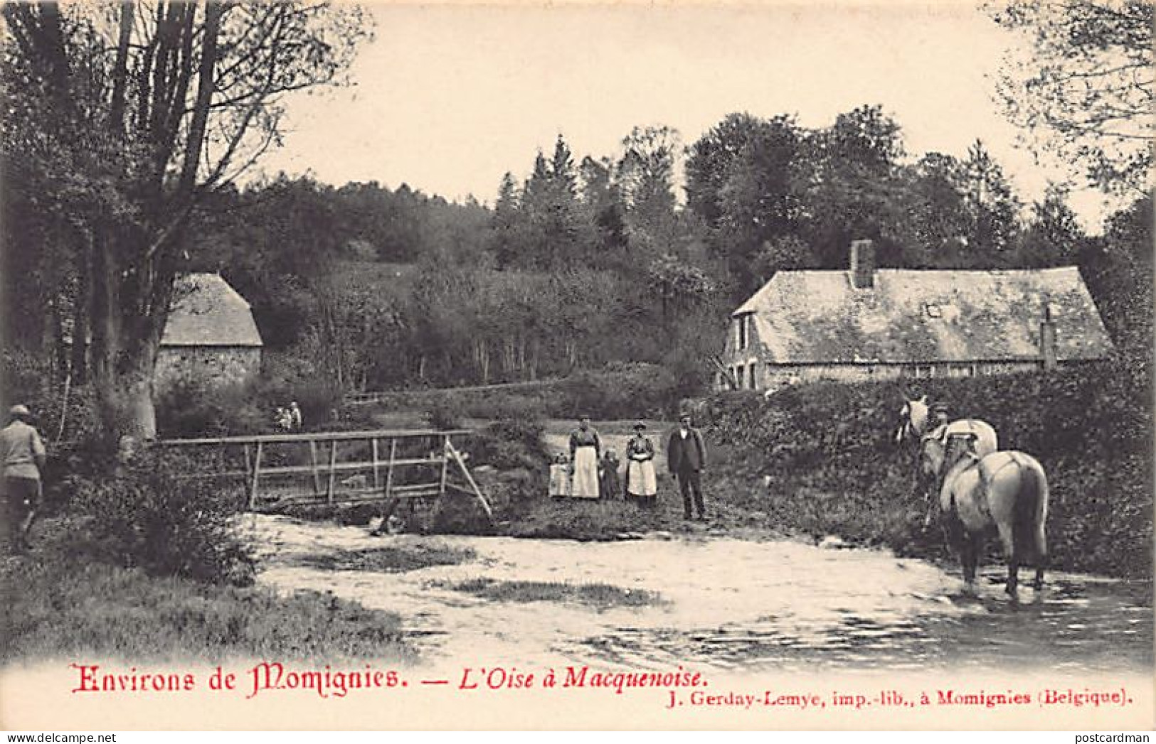 Belgique - MACQUENOISE (Hainaut) L'Oise