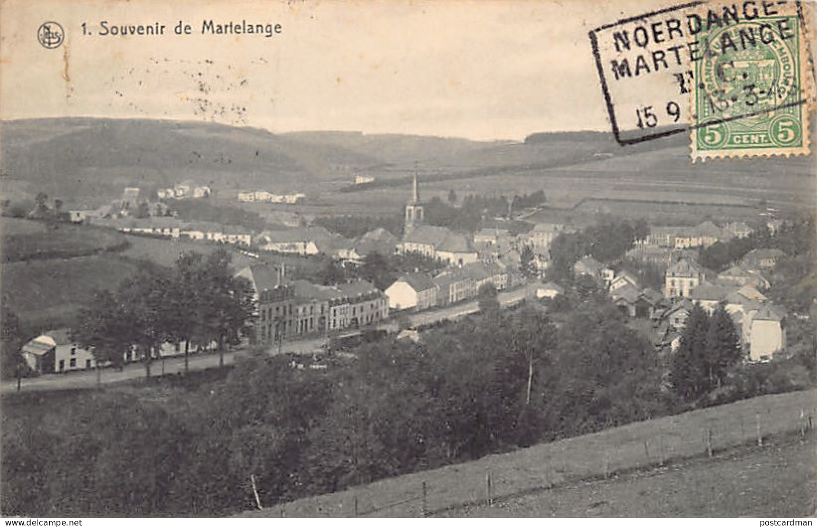 Belgique - MARTELANGE (Lux.) Panorama