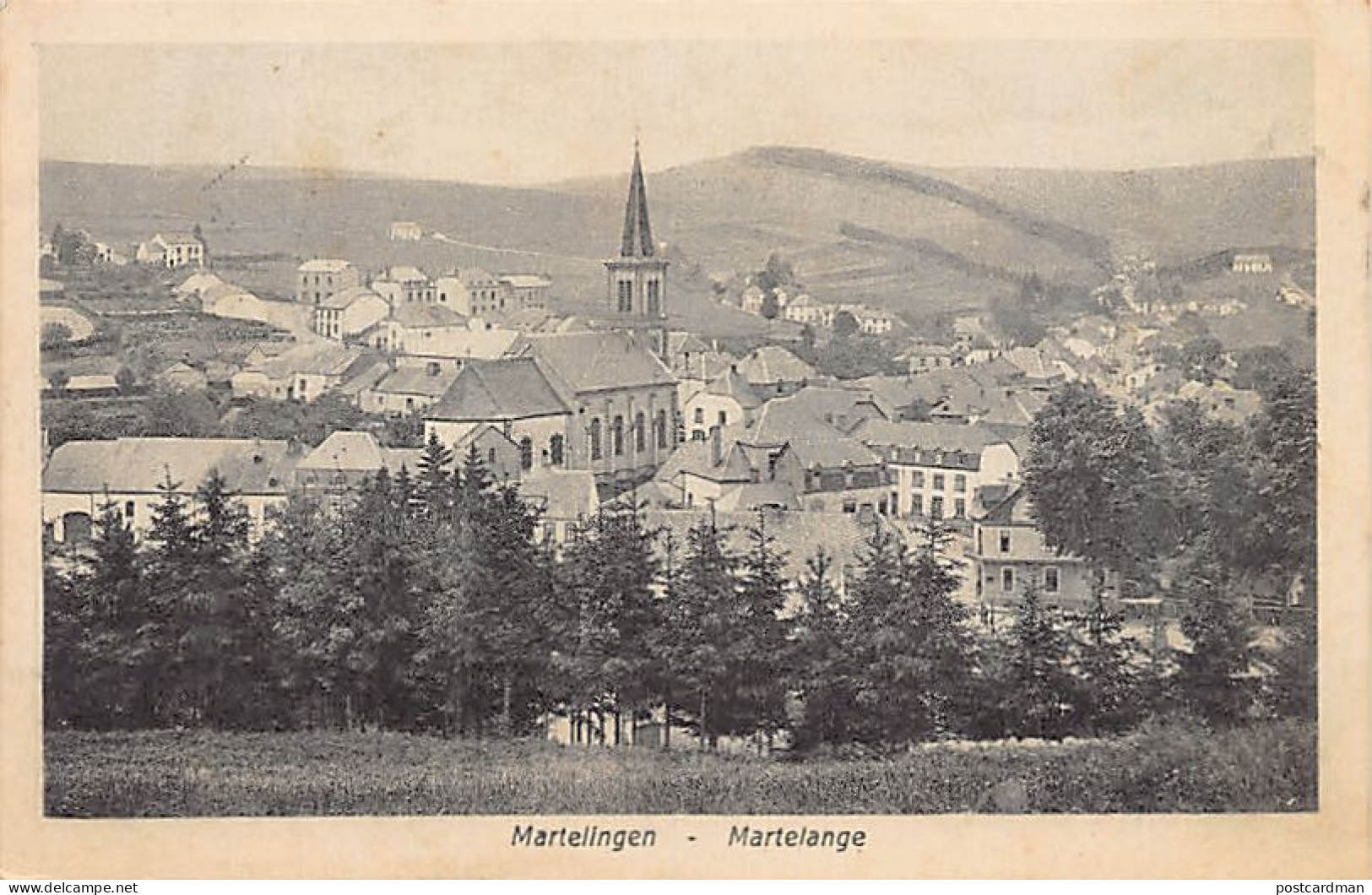 Belgique - MARTELANGE (Lux.) Vue générale