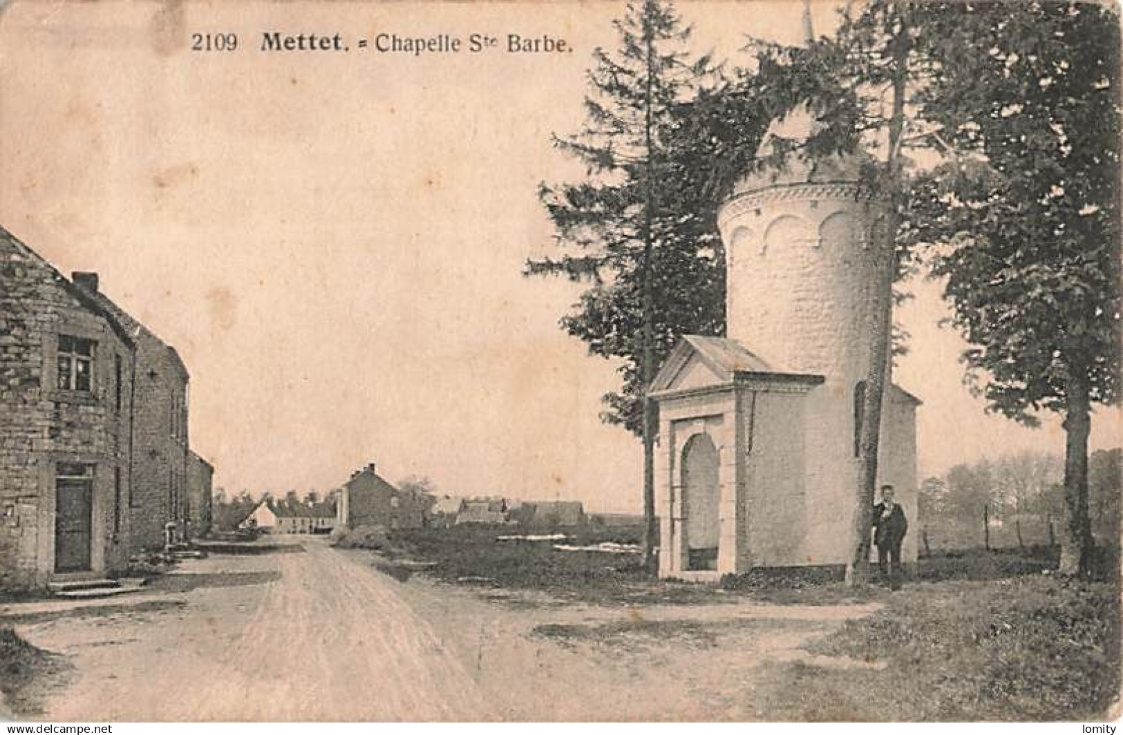Belgique Mettet chapelle Sainte Barbe