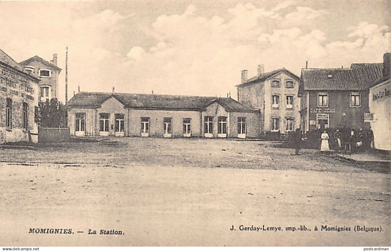 Belgique - MOMIGNIES (Hainaut) La station