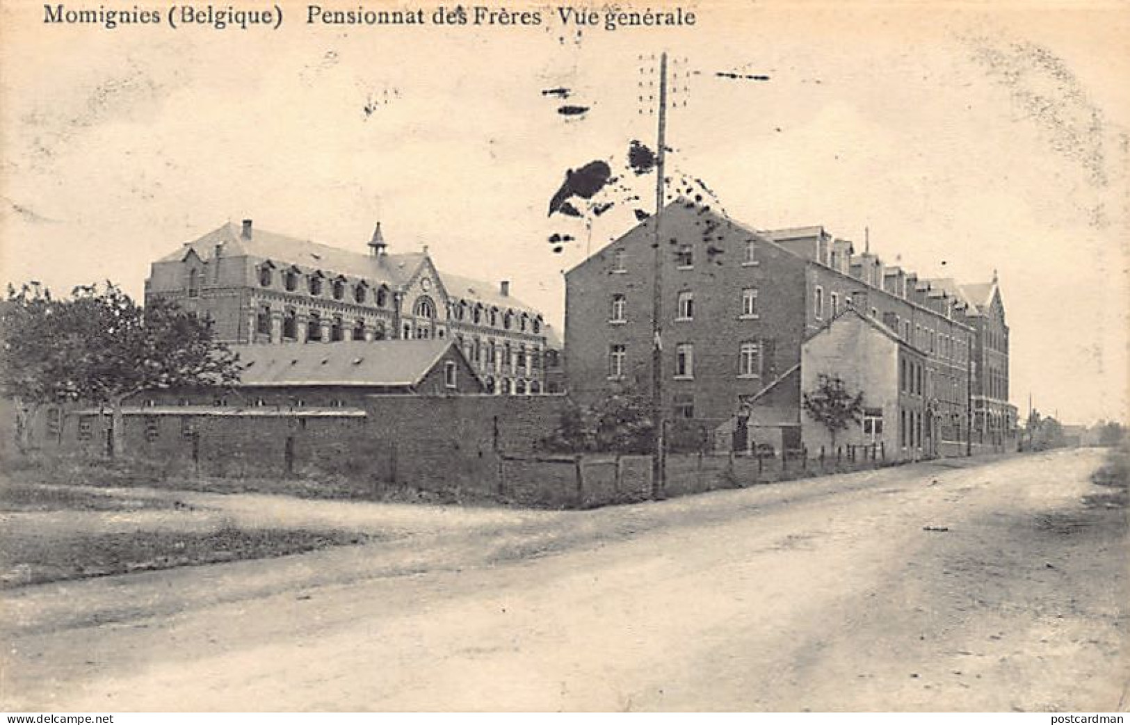 Belgique - MOMIGNIES (Hainaut) Pensionnat des Frères - Vue générale