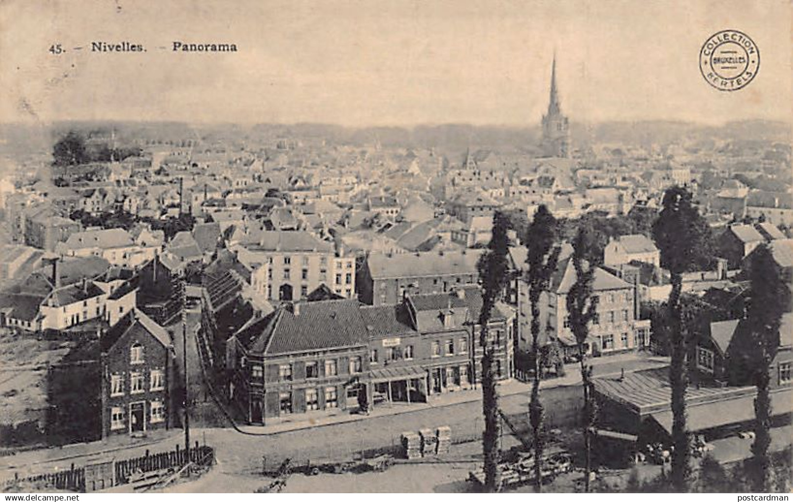 Belgique - NIVELLES (Br. W.) Panorama