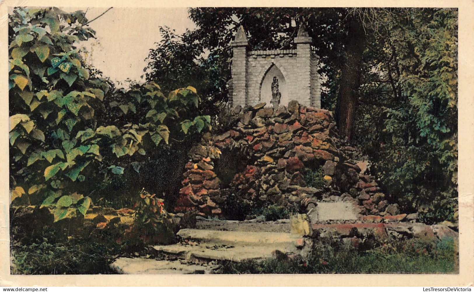 BELGIQUE - O L Vrouwenpark Rotselaar - Montfortaans Seminaire - OL Vrouw Kapelletje in het Park - Carte Postale Ancienne