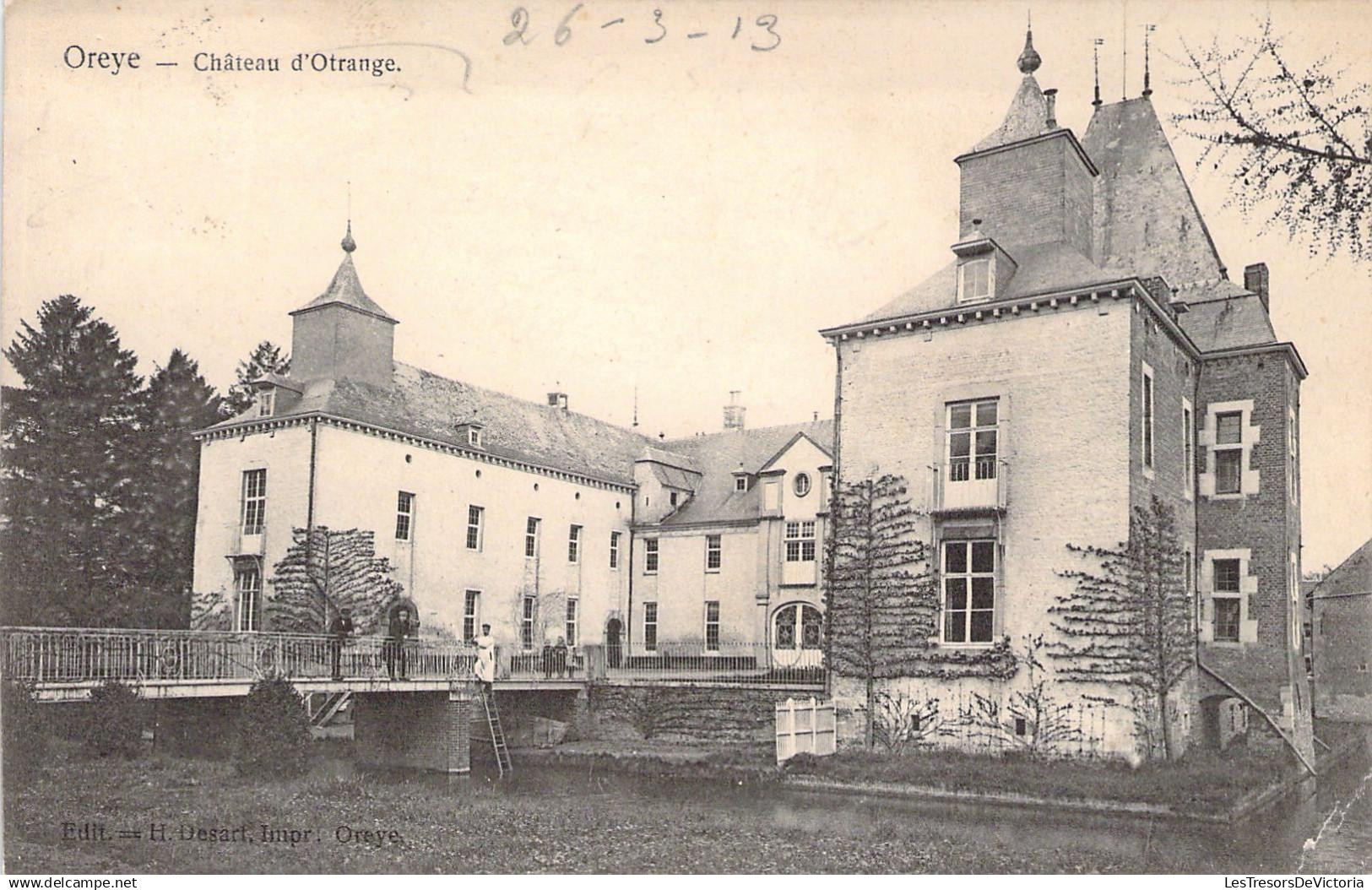 BELGIQUE - OREYE - Château d'Otrange - Carte Postale Ancienne
