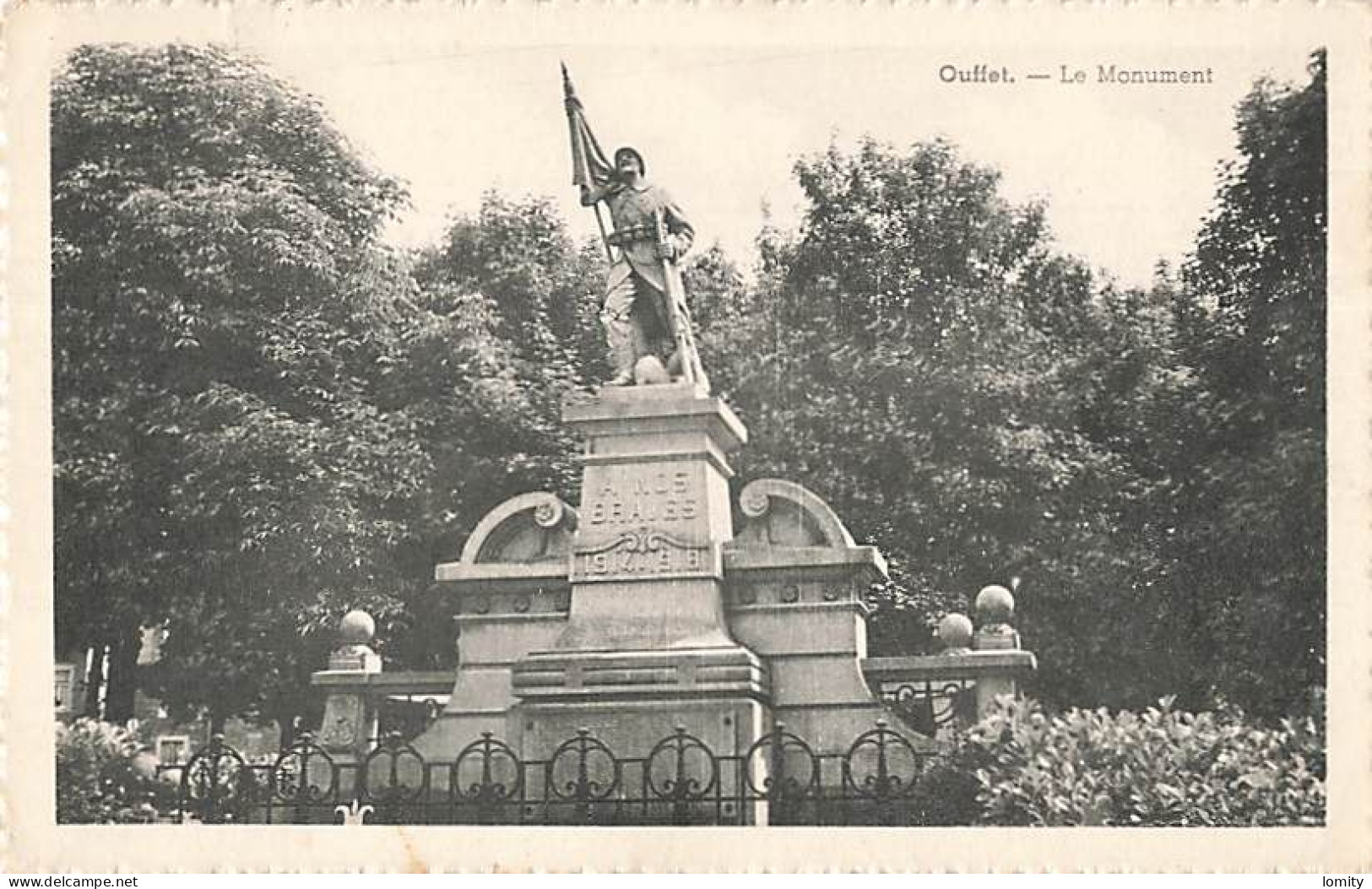 Belgique Ouffet le monument aux morts guerre 1914 1918