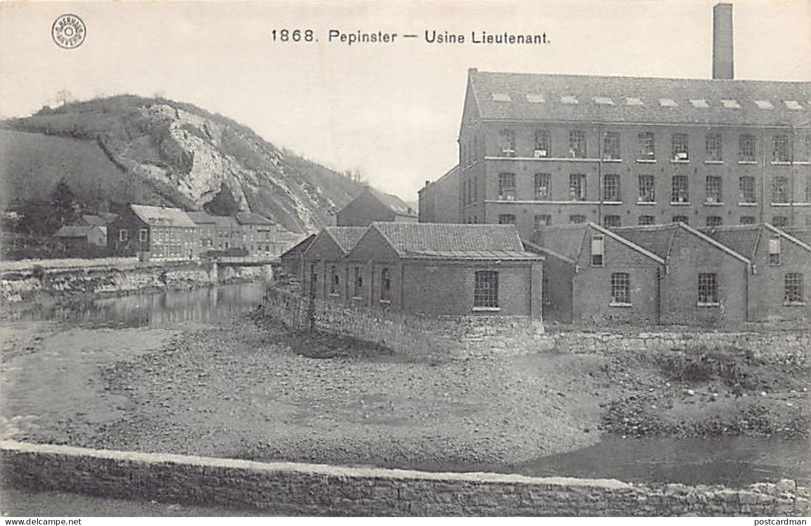 Belgique - PEPINSTER (Liège) Usine Lieutenant - Ed. G. Hermans 1868