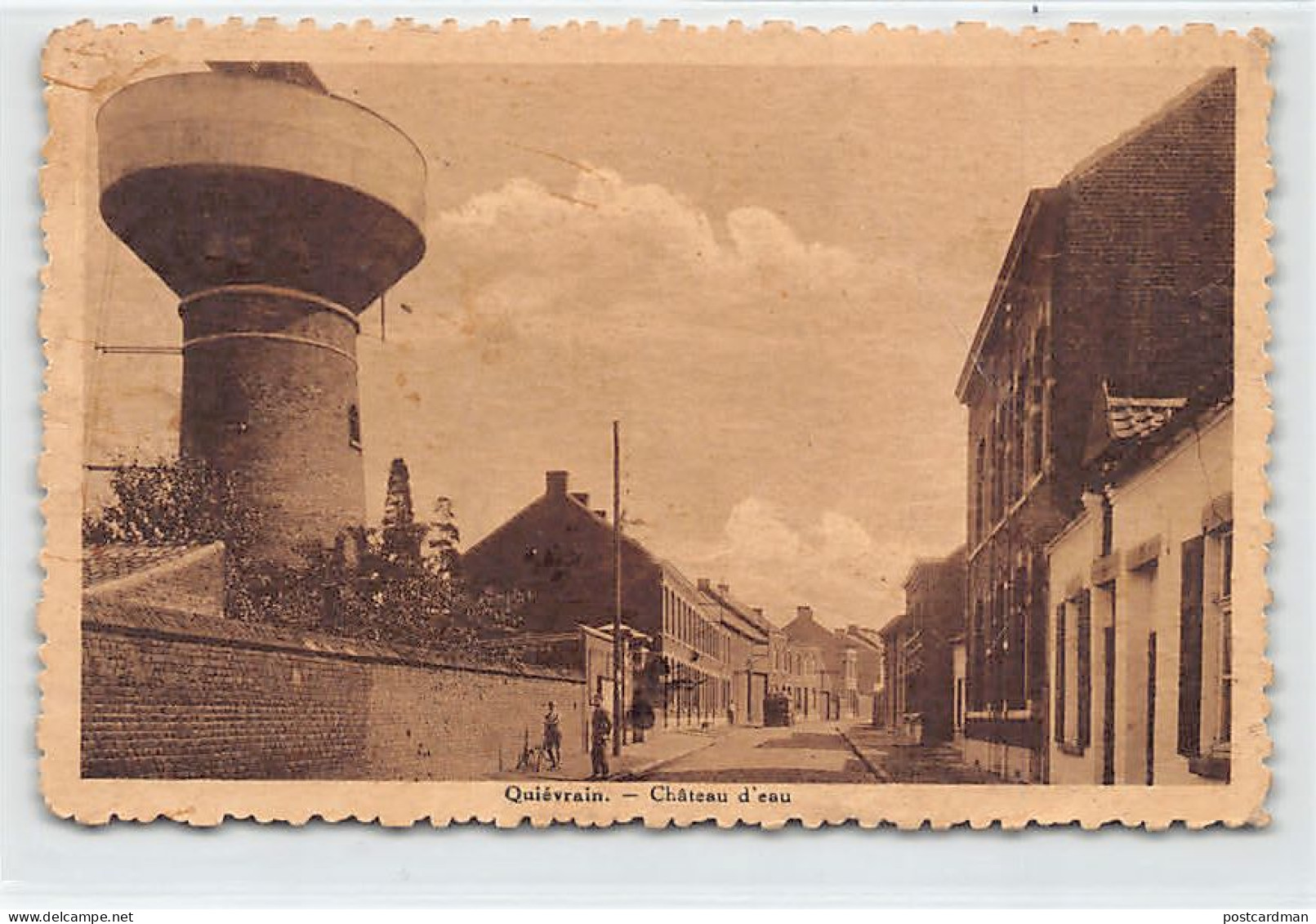 Belgique - QUIÉVRAIN (Hainaut) Château d'eau