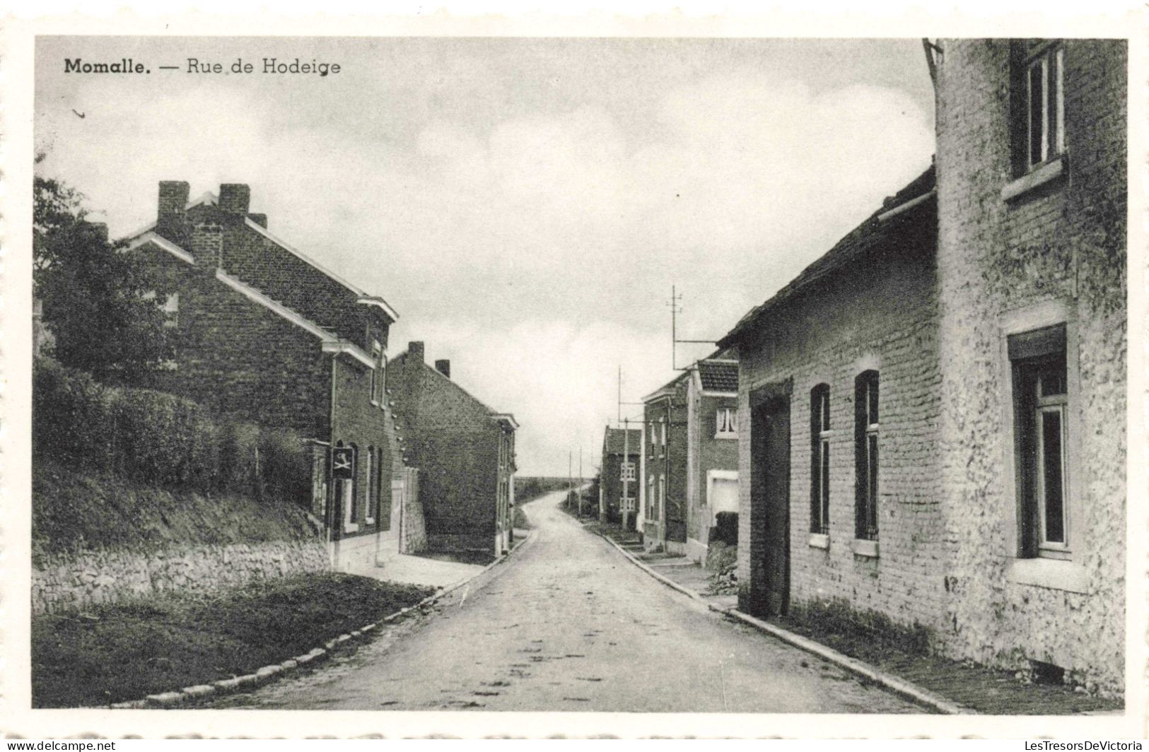 BELGIQUE - Rémicourt - Momalle - Rue de Hodeige - Village - Carte Postale Ancienne