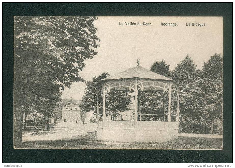 Belgique - Roclenge - Vallée de Geer - Le Kiosque ( à musique Lib. OLYFF)