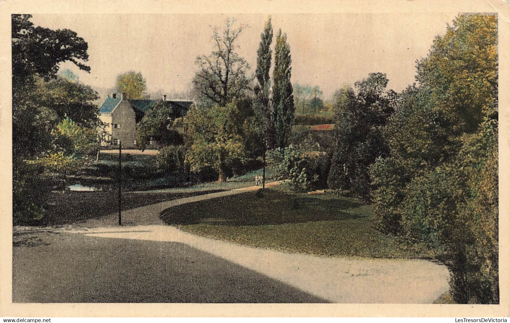 BELGIQUE - Rotselaar - O L Vrouwenpark - Park met sppeelterrein - Montfortaans Seminarie - Carte Postale Ancienne