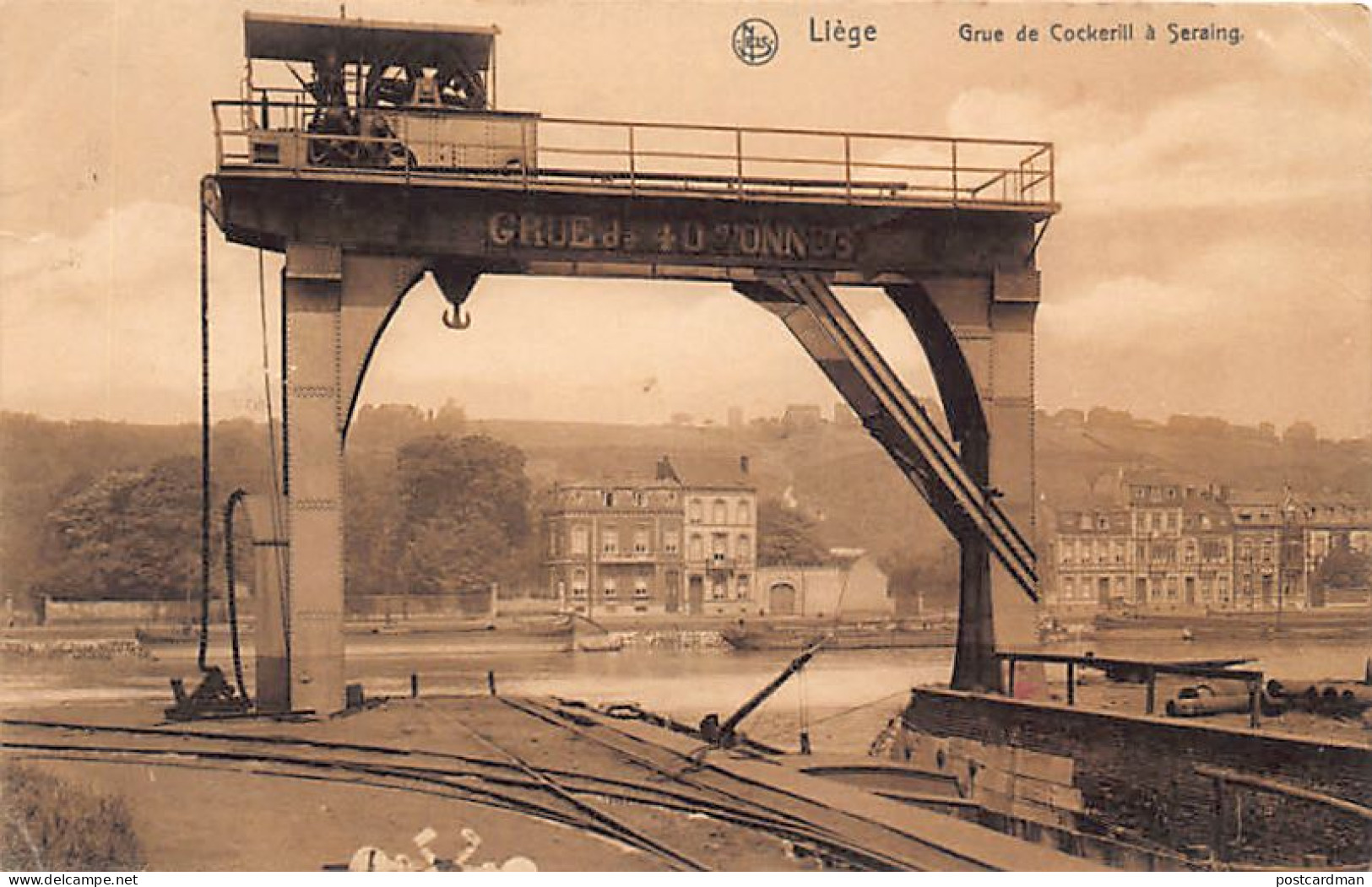 Belgique - SERAING (Liège) Gare de Cockerill