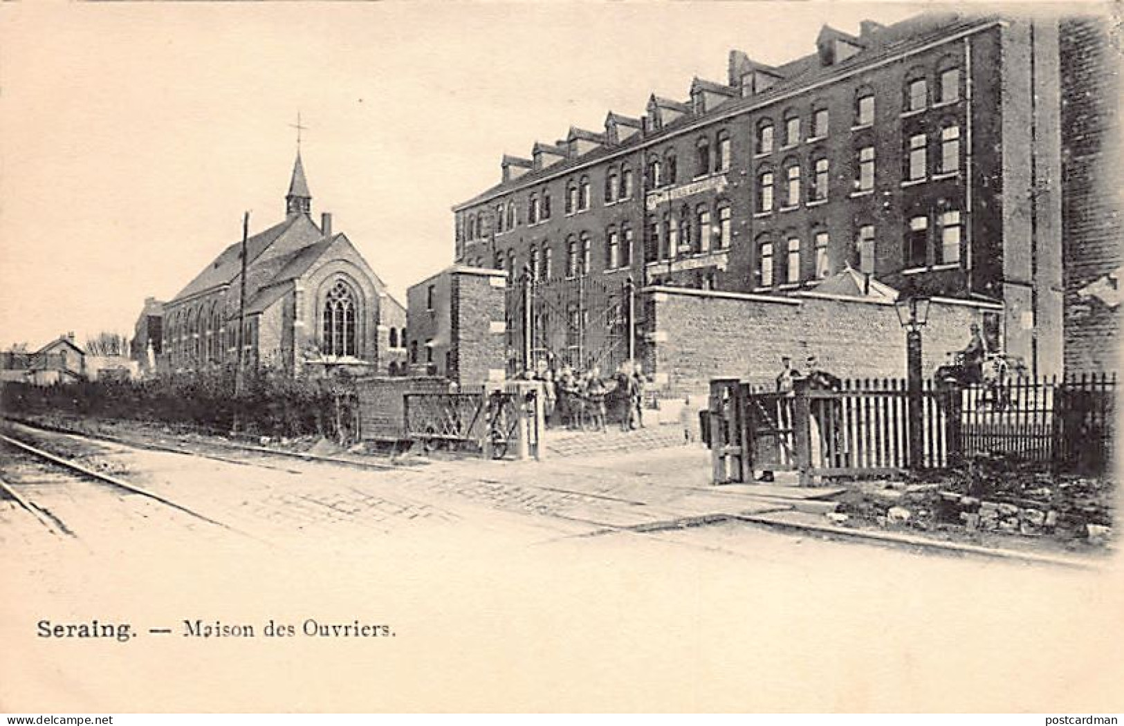 Belgique - SERAING (Liège) Maison des Ouvriers