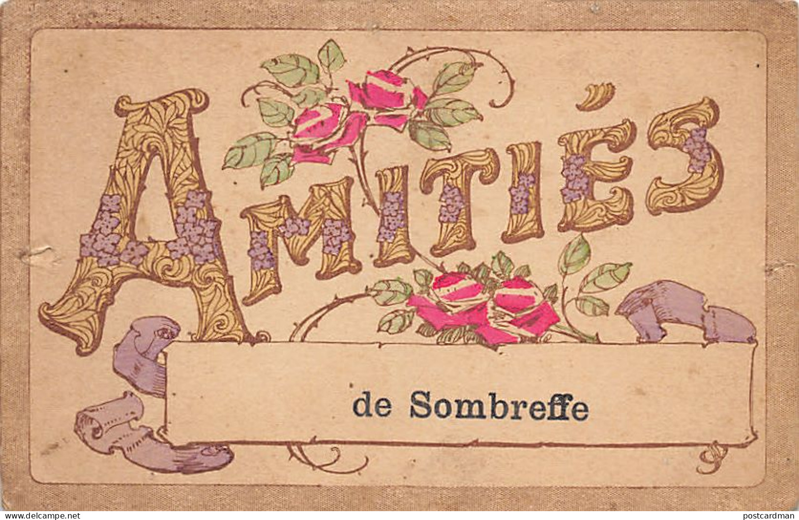 Belgique - SOMBREFFE (Namur) Amitiés de...