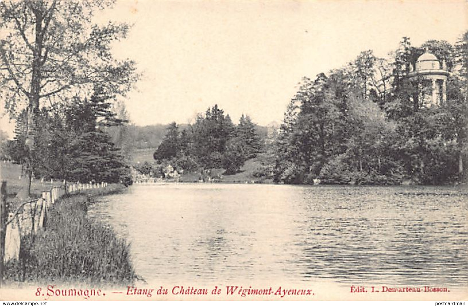 Belgique - SOUMAGNE (Liège) Étang du Château de Wégimont-Ayeneux