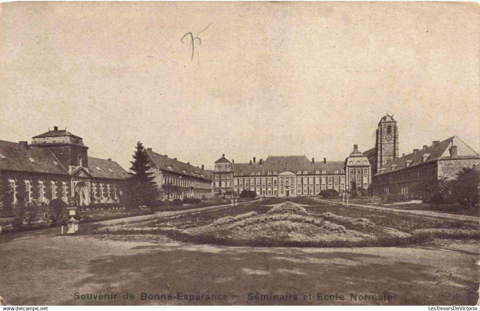 BELGIQUE - Souvenir de Bonne Espérance - Séminaire et Ecole Normale -  Carte Postale Ancienne