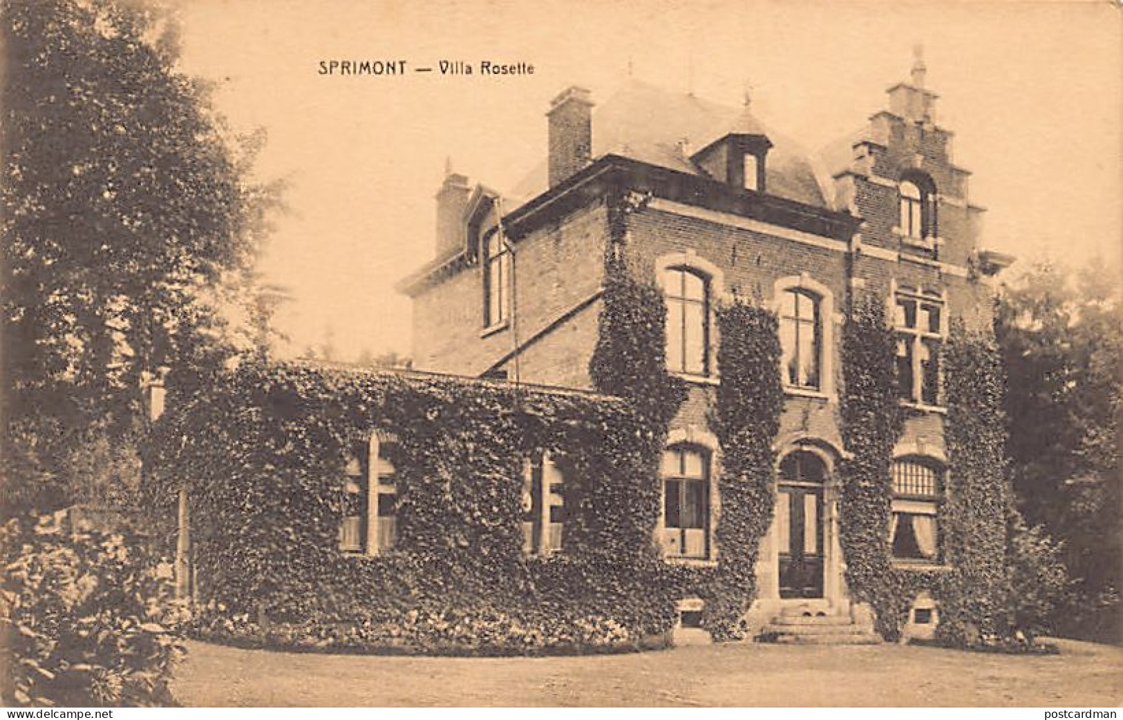 Belgique - SPRIMONT (Liège) Villa Rosette