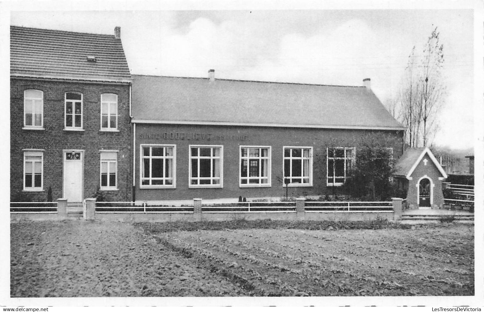 BELGIQUE - St Martens Lennik - Sinte Godelieve Instituut - potager - Mertens & Zoom - Zellik - Carte Postale Ancienne