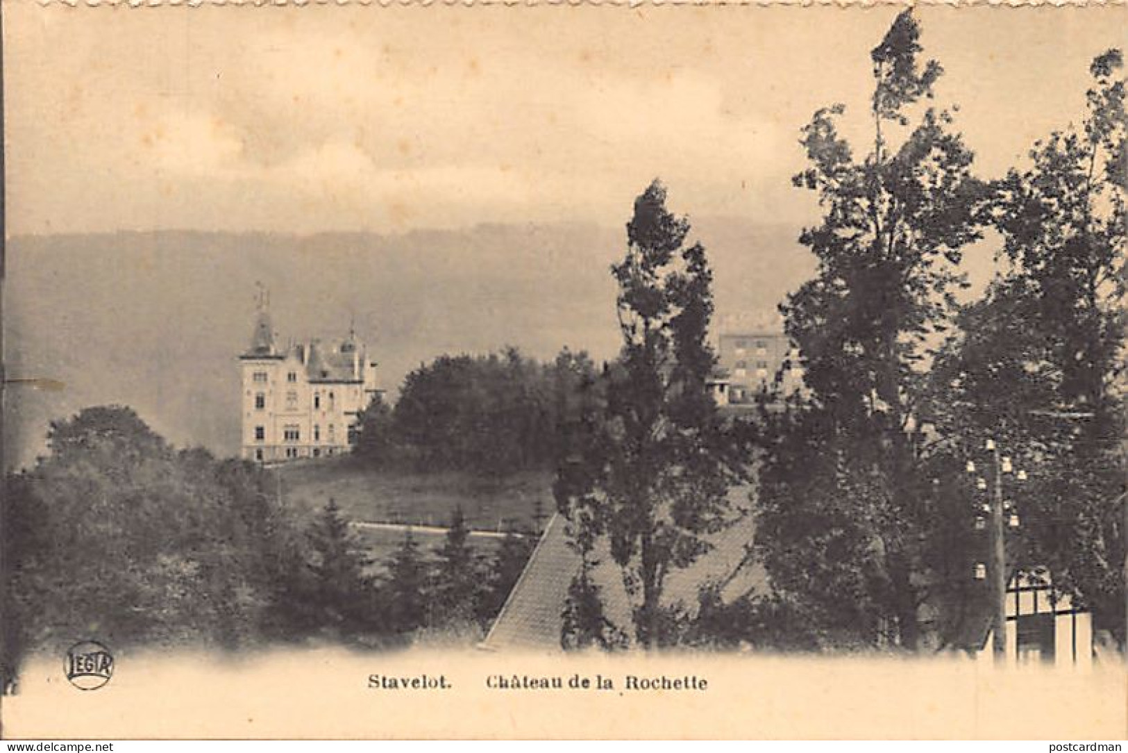 Belgique - STAVELOT (Liège) Château de la Rochette