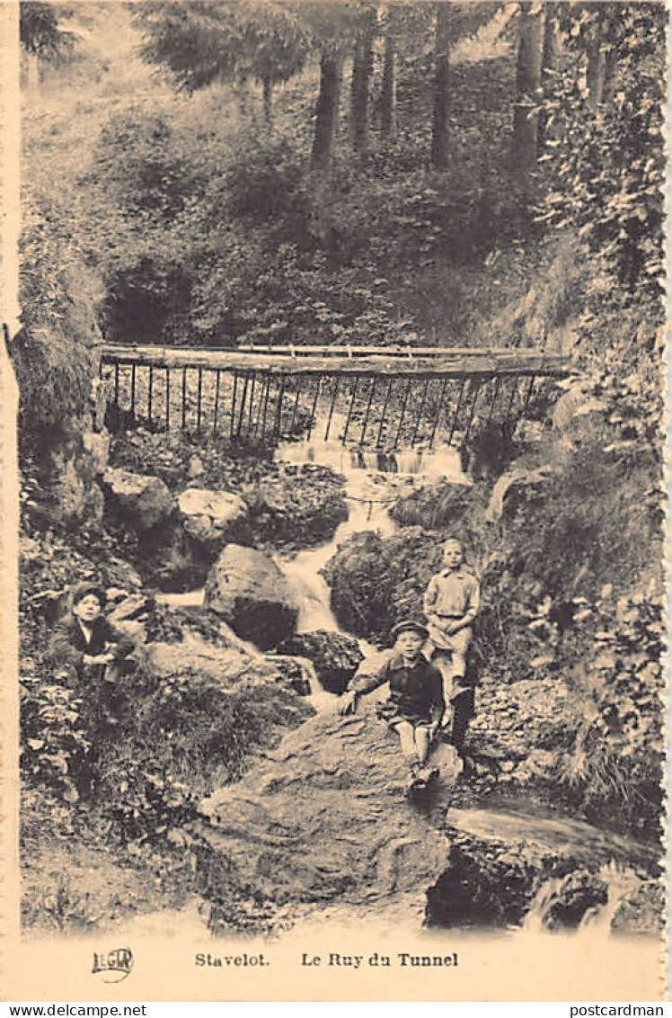 Belgique - STAVELOT (Liège) Le Ruy du Tunnel
