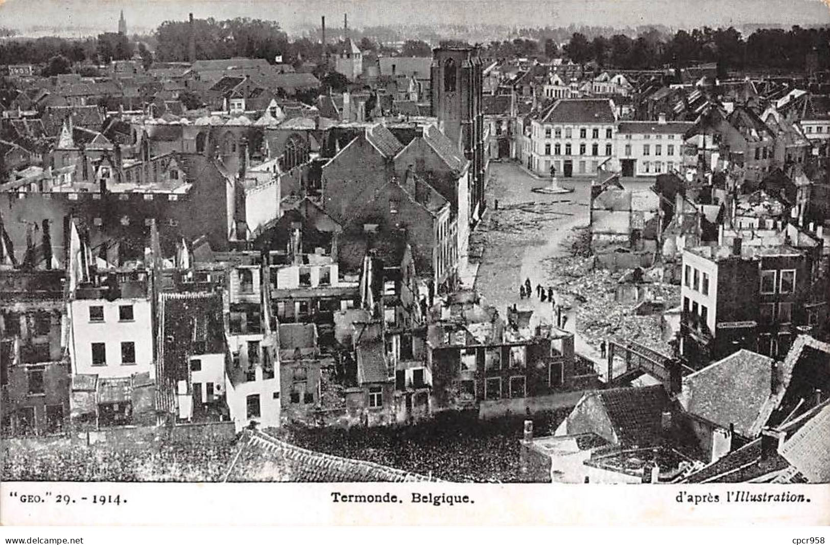 BELGIQUE - TERMONDE - SAN42826 - Vue générale
