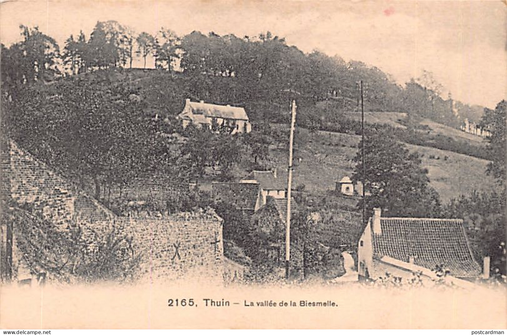 Belgique - THUIN (Hainaut) La vallée de la Biesmelle