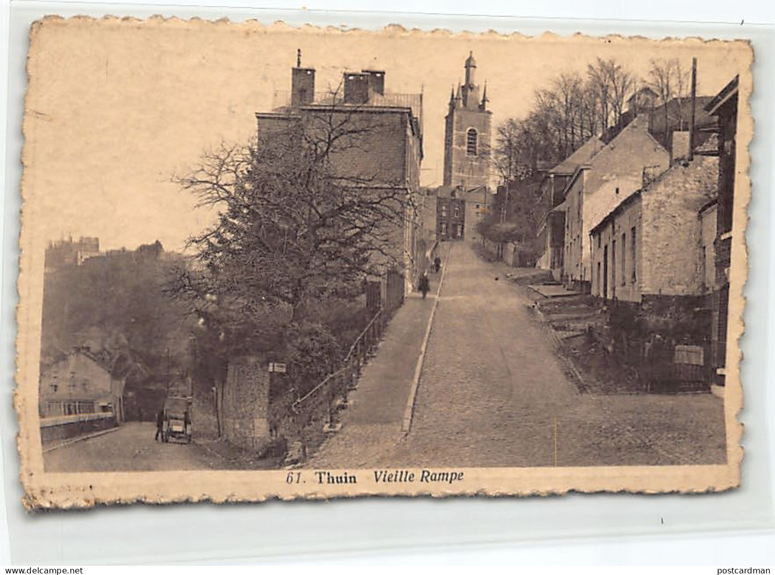 Belgique - THUIN (Hainaut) Vieille rampe