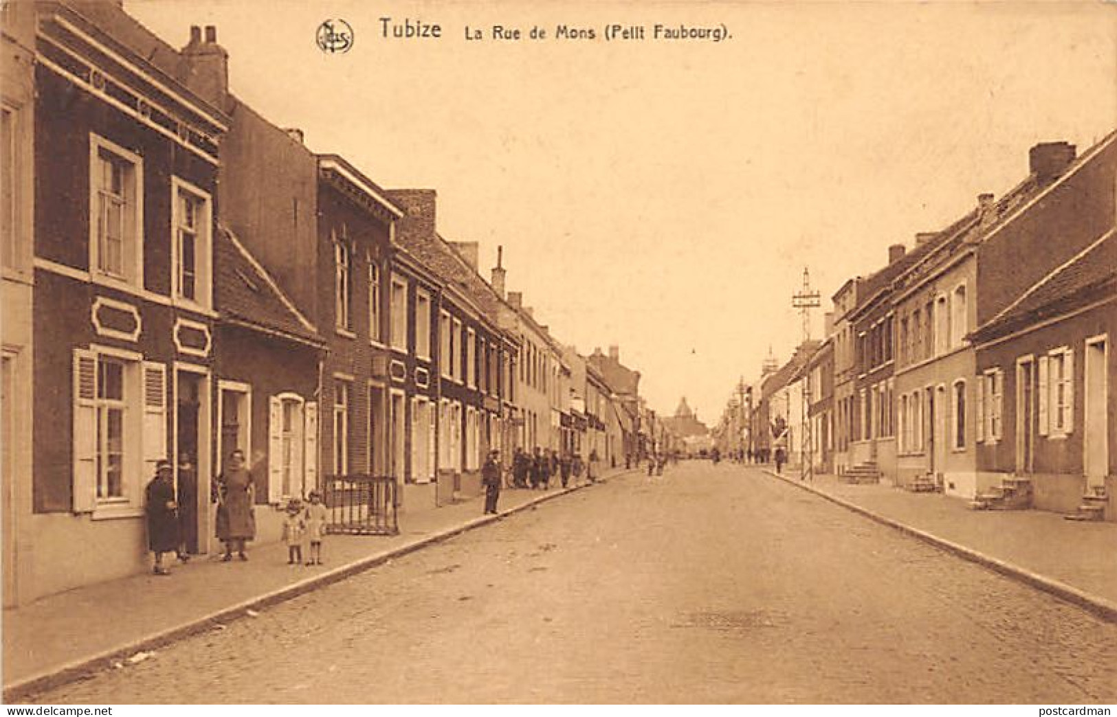 Belgique - TUBIZE (Br. W.) La rue de Mont (Petit Faubourg) - Ed. Philippart-Pierlot