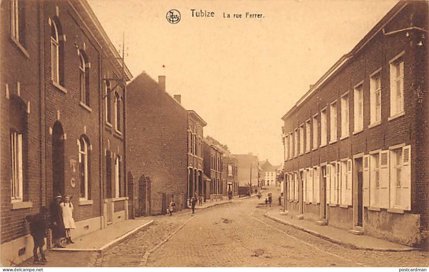 Belgique - TUBIZE (Br. W.) La rue Ferrer - Ed. Philippart-Pierlot