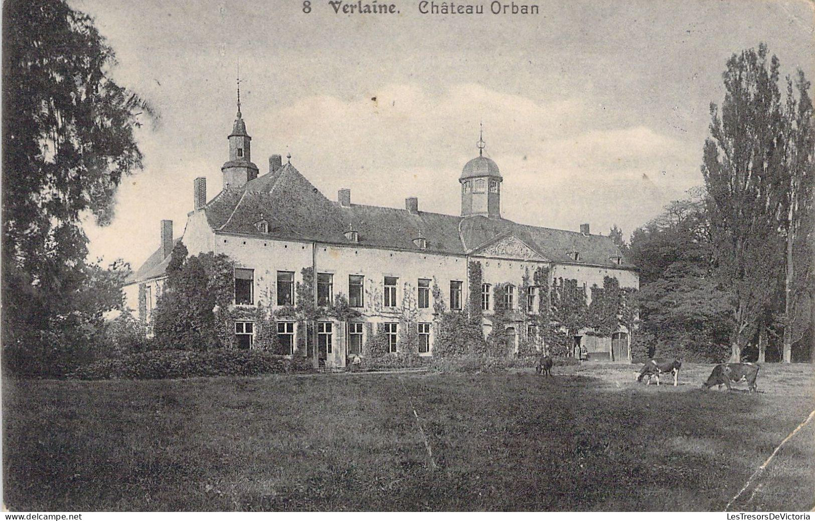 BELGIQUE - Verlaine - Château Orban - Carte Postale Ancienne