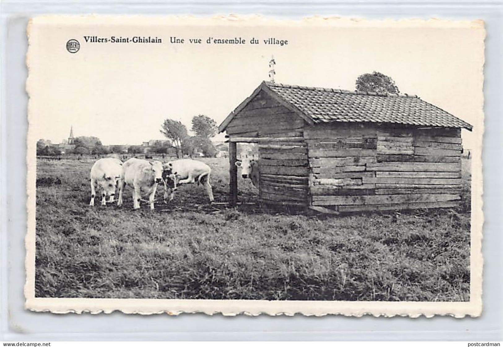 Belgique - VILLERS SAINT GHISLAIN (Hainaut) Une vue d'ensemble du village - Ed. L. Clette