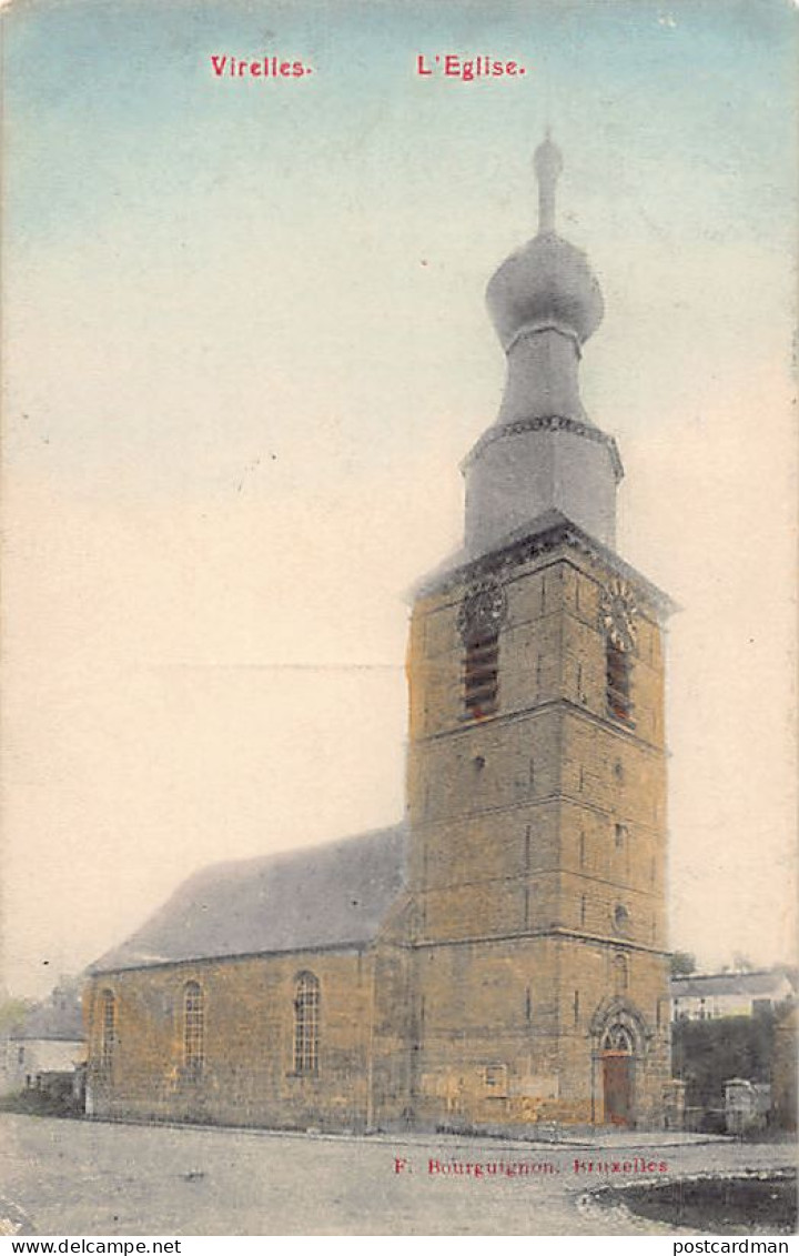 Belgique - VIRELLES (Hainaut) L'église