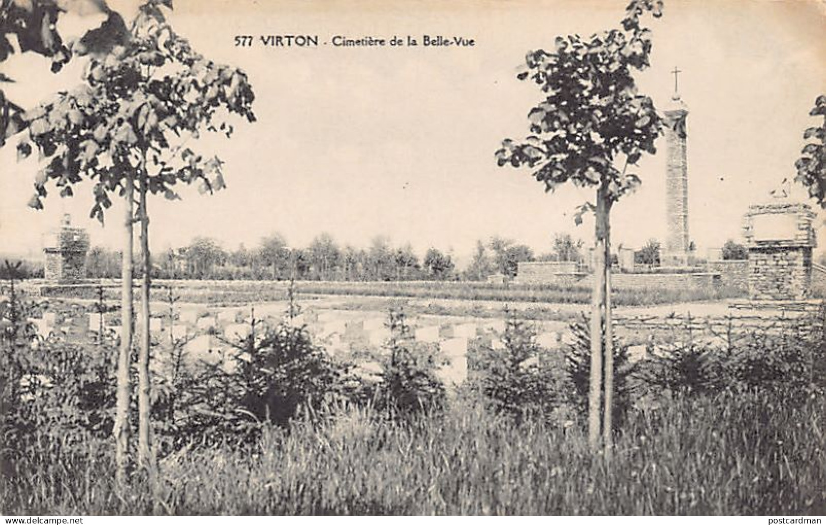 Belgique - VIRTON (Lux.) Cimetière de la Belle-Vue