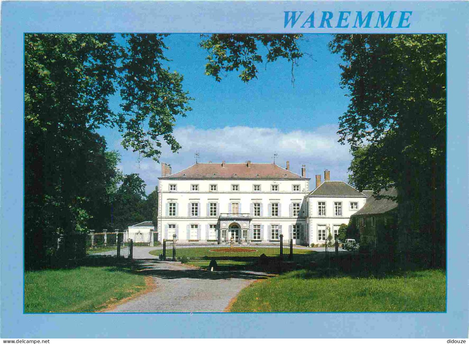 Belgique - Waremme - Château - CPM - Voir Scans Recto-Verso
