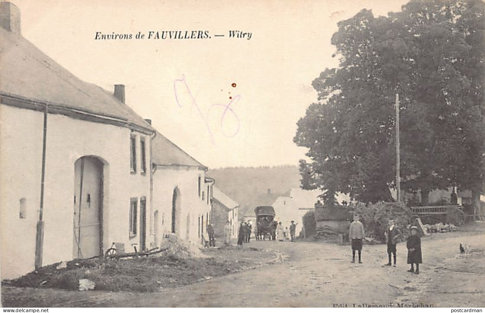 Belgique - WITRY (Lux.) Environs de Fauvillers