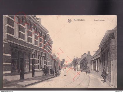 Knesselare - Kloosterstraat - postkaart