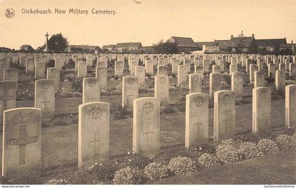 BELGIQUE - Dickebusch - New Military Cemetery -  Carte Postale Ancienne