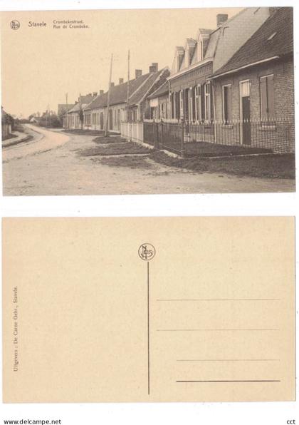 Stavele   Alveringem   Crombekestraat   Rue de Crombeke