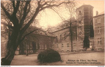CPA  Carte Postale Belgique Flône lez Amay Abbaye  Dame de l'intruction chrétienne   VM59115