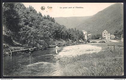 AK Coo, Le grand pont et l`Amblève