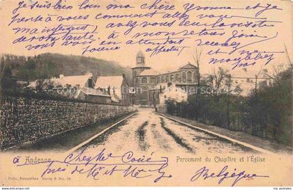 Andenne Namur Belgie Percement du Chapitre et l Eglise