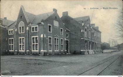 Belgie Belgique CPA Andenne Ecole Normale