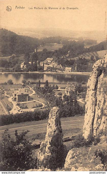 Belgique - ANHÉE (Namur) Les rochers de Warenne et de Champalle